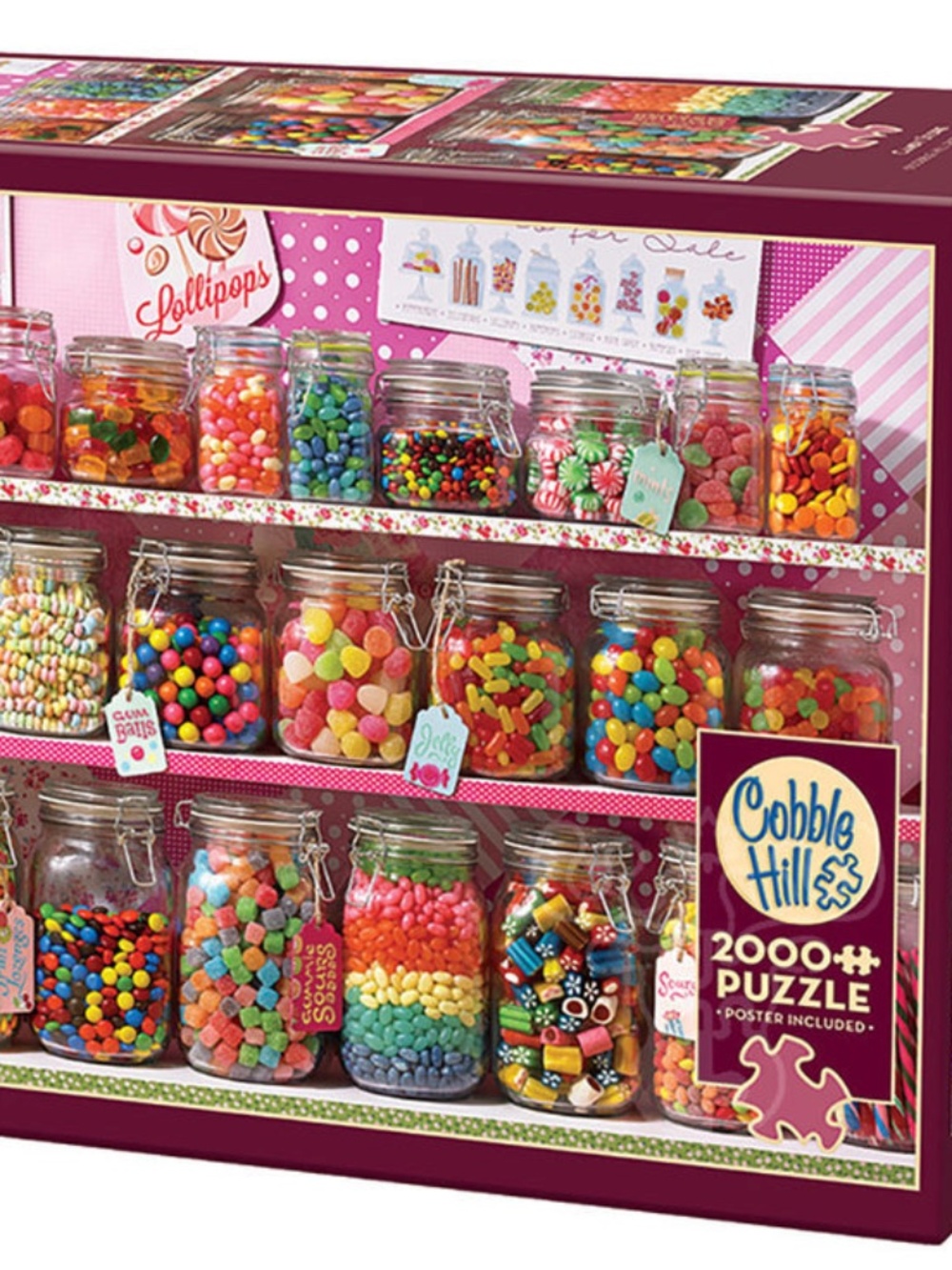 🧩 PUZZLE: Cobble Hill Candy Store Puzzle 2000pcs